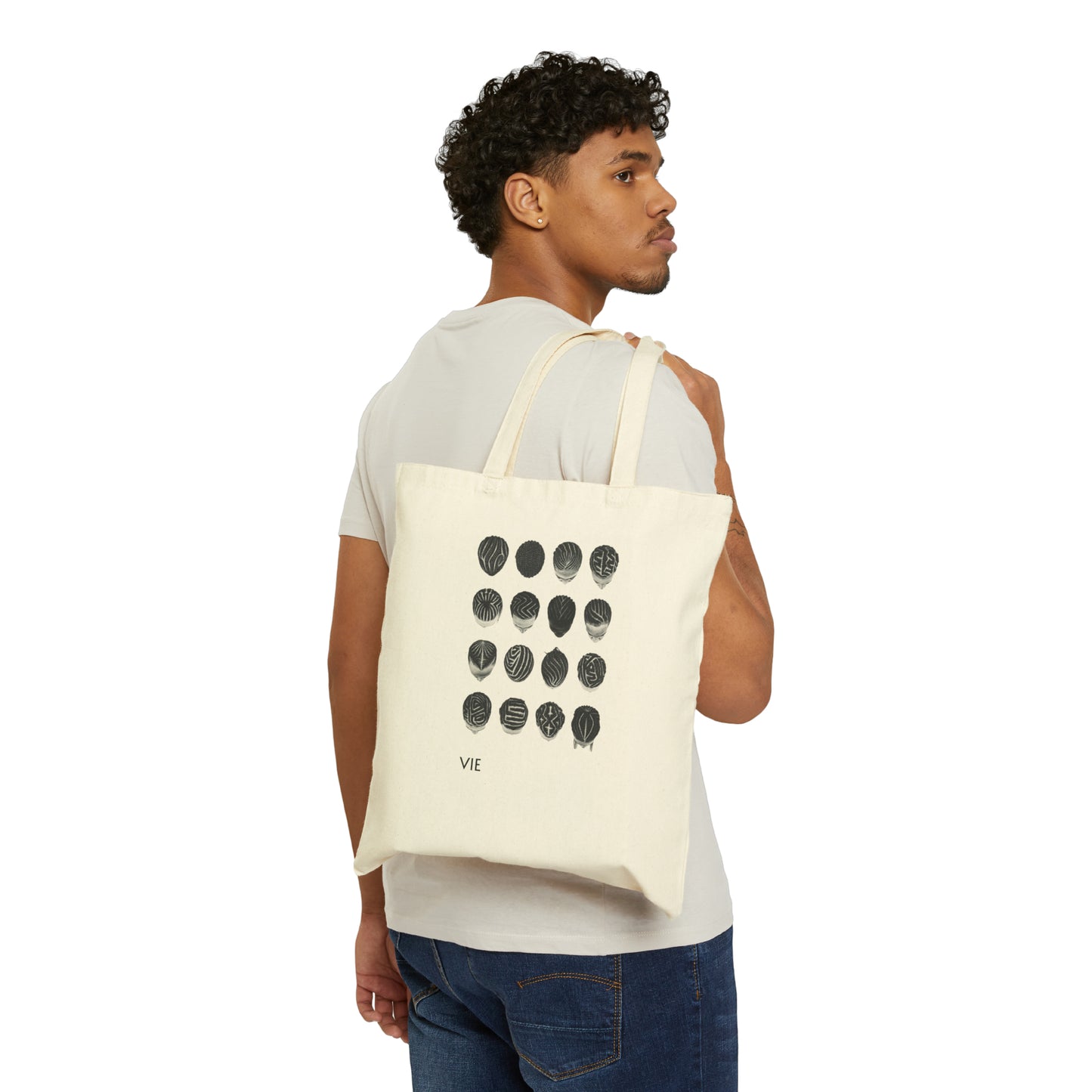 "Culture" Cotton Canvas Tote Bag