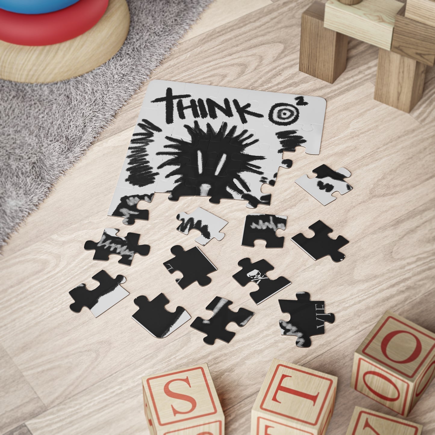 "Think" Kids' Puzzle, 30-Piece