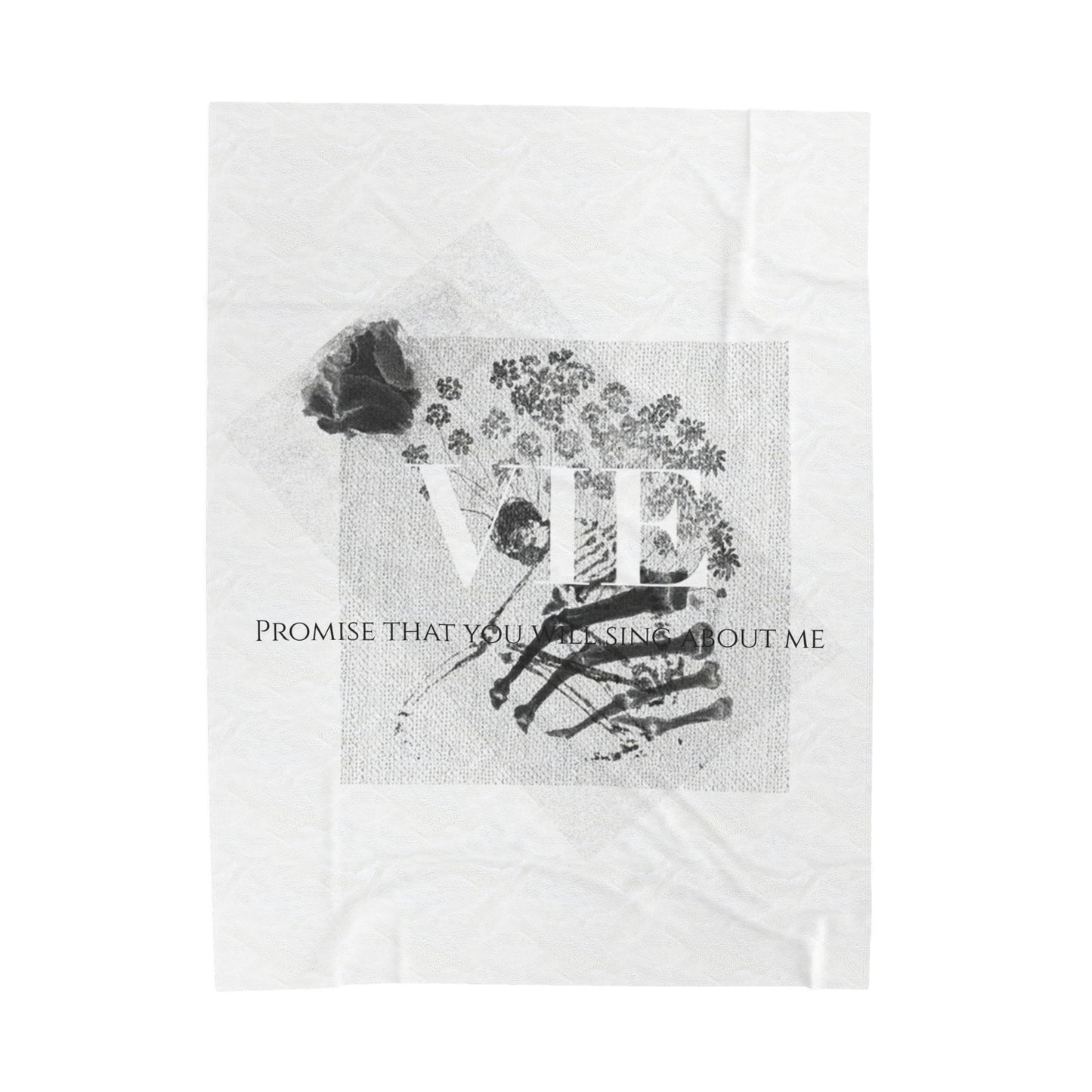 "Afterlife" Velveteen Plush Blanket