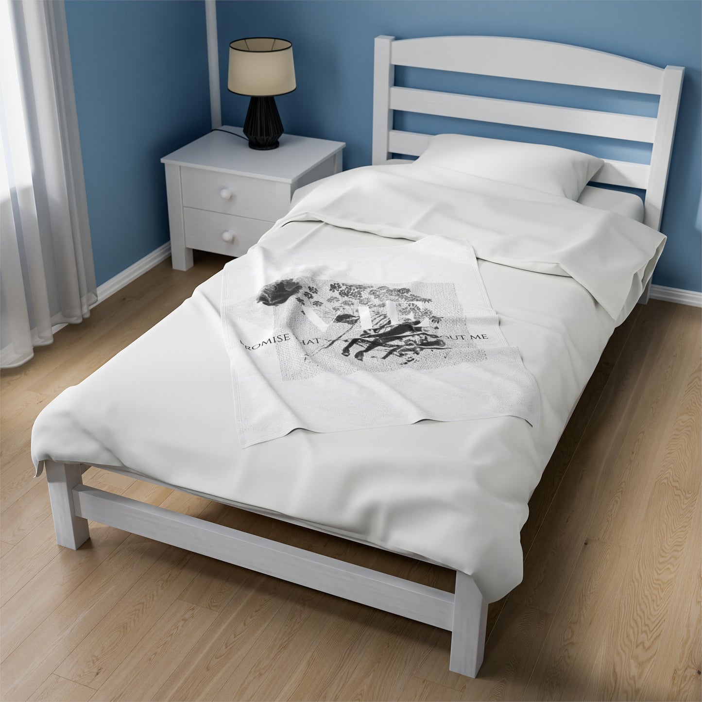 "Afterlife" Velveteen Plush Blanket