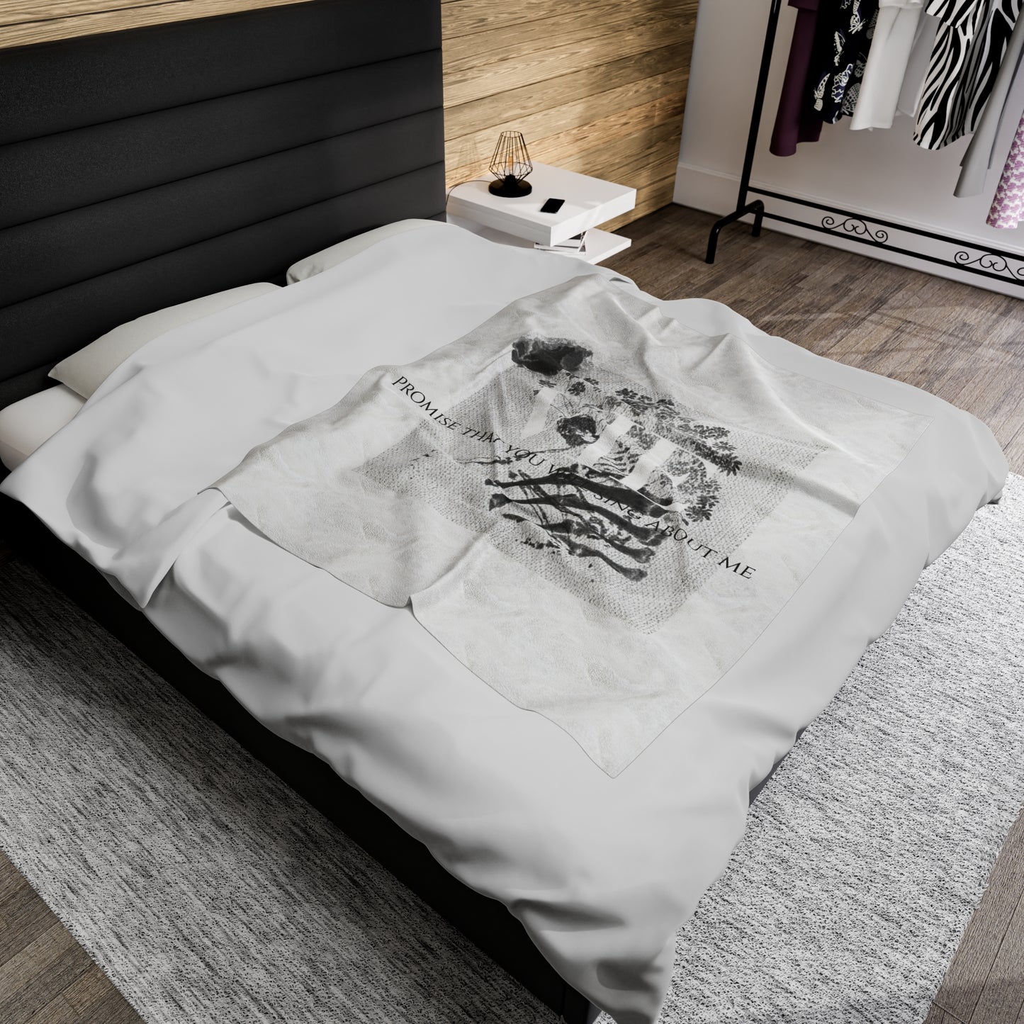 "Afterlife" Velveteen Plush Blanket