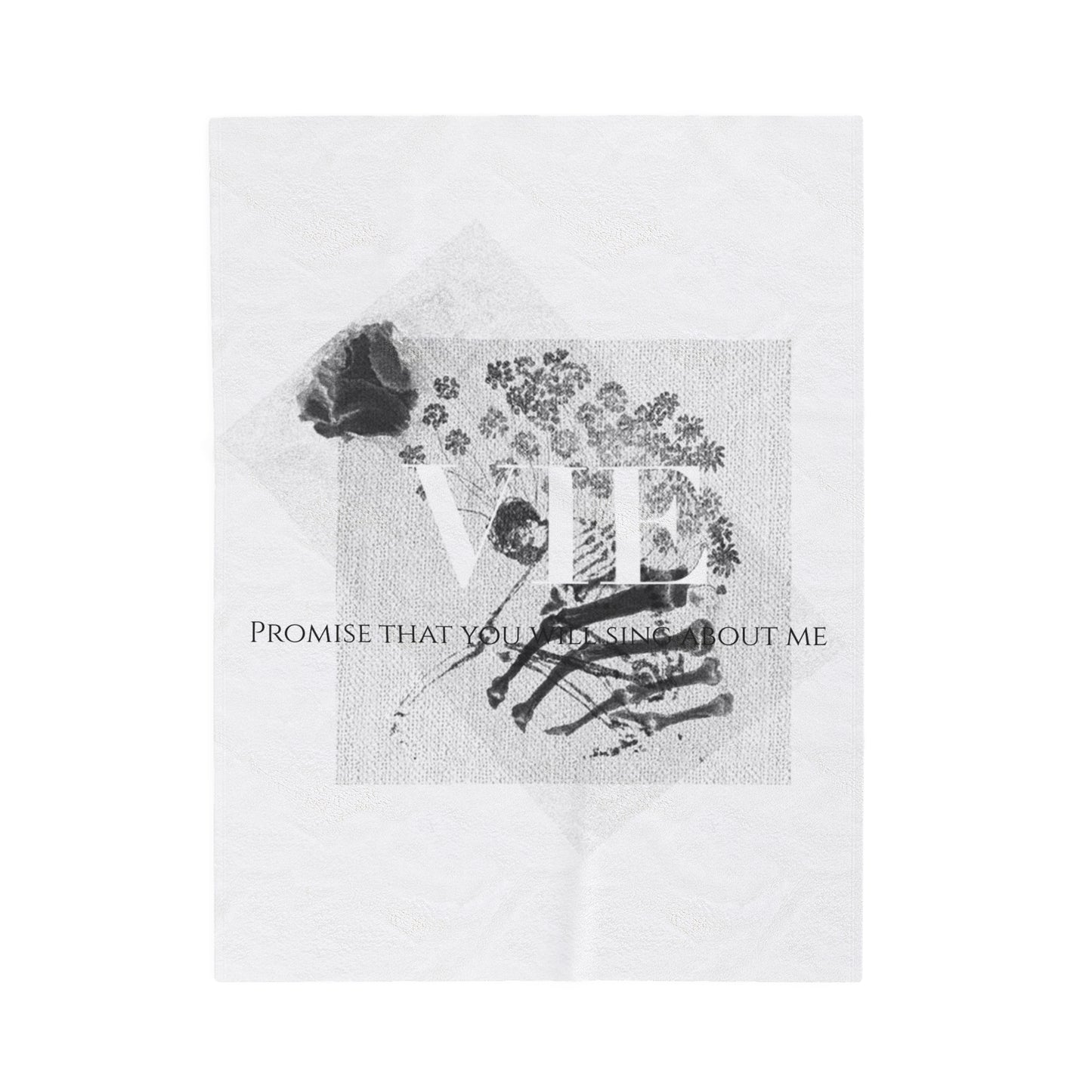 "Afterlife" Velveteen Plush Blanket