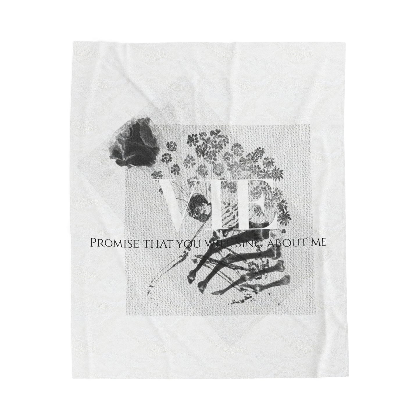 "Afterlife" Velveteen Plush Blanket